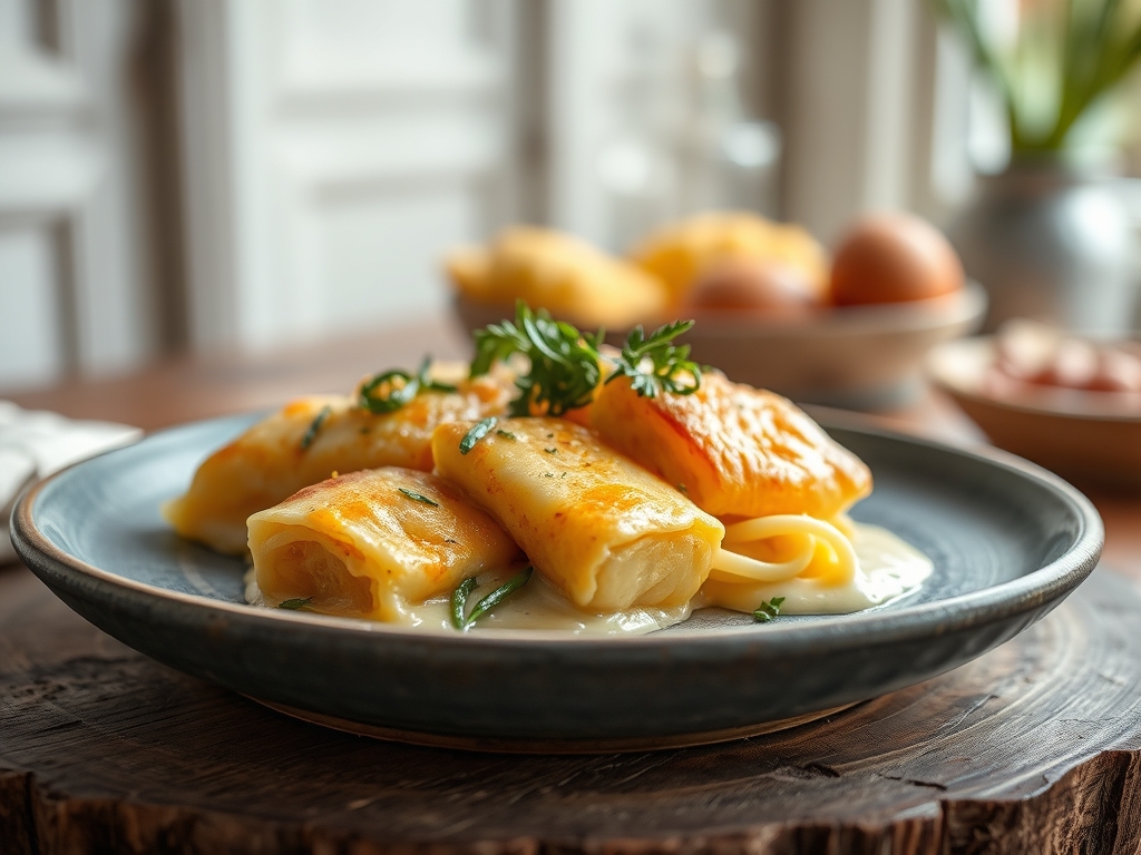Brokkoli mit Käsesauce