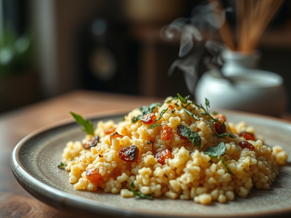 Couscous mit Rosinen süß
