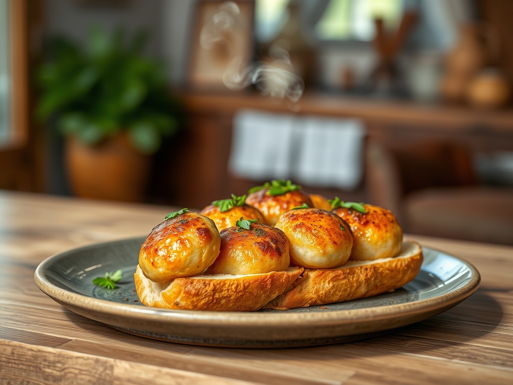 Frikadellen im Brötchen