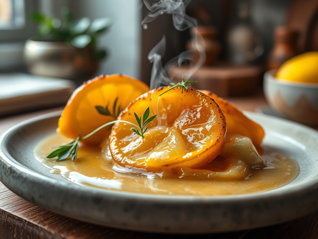 Heiße Zitrone mit Honig