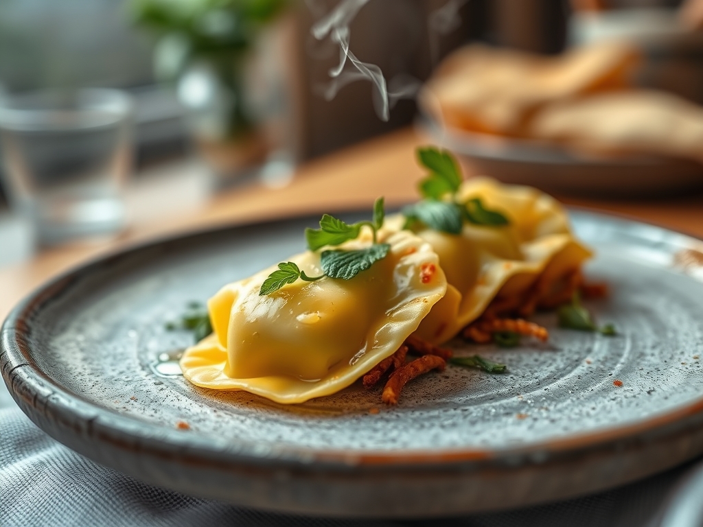 Ravioli aus der Dose verfeinert