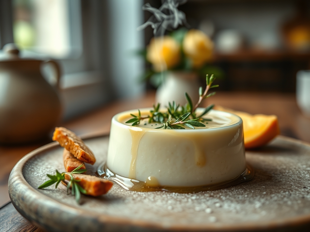 Milch mit Honig warm